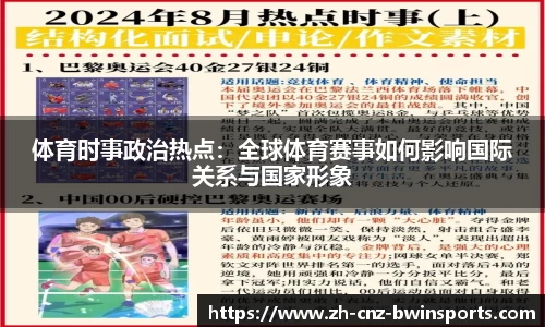 体育时事政治热点：全球体育赛事如何影响国际关系与国家形象
